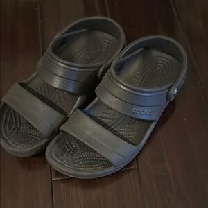 CROCS Classic Black Slides